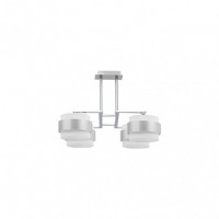 Distribuidor - Lâmpadas Diversas | Lâmpadas Modernas | LAMPARA 4DH BREMEN CROMO/BLANCO-PLATA 4XE14 REGX60X60 CM Ref: 066484020